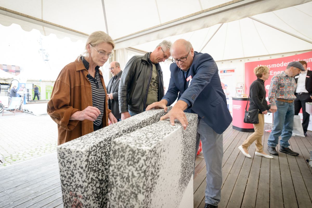 Beratung Dämmstoffe auf den Bremerhavener Energietagen