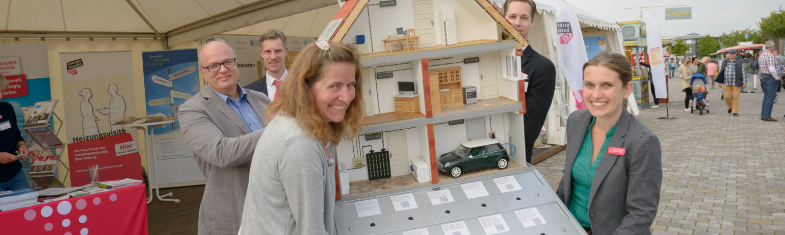 Team von Bremer Modernisieren auf den Energietagen Bremerhaven 2018
